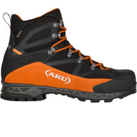 Aku bota montaña cuero hombre TREKKER PRO II GORE-TEX NEGRO lateral exterior