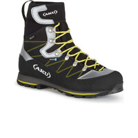 Aku bota montaña cuero hombre TREKKER THERM200 GORE-TEX NEGRO lateral interior