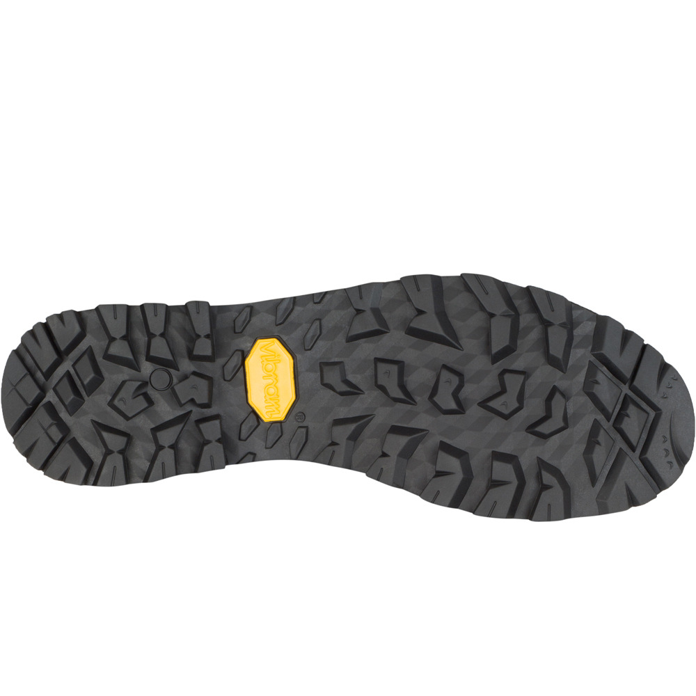 Aku bota montaña cuero hombre TREKKER THERM200 GORE-TEX NEGRO vista trasera