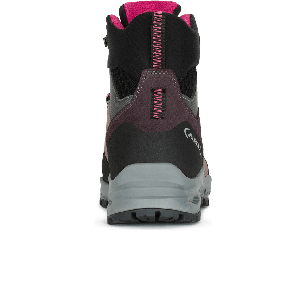 Aku bota montaña cuero mujer ALTERRA II GORE-TEX ROSA puntera