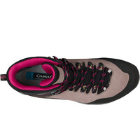 Aku bota montaña cuero mujer ALTERRA II GORE-TEX ROSA vista superior