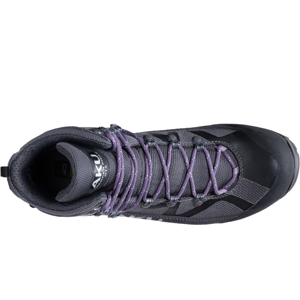 Aku bota montaña cuero mujer TREKKER PRO II GORE-TEX GRIS 05