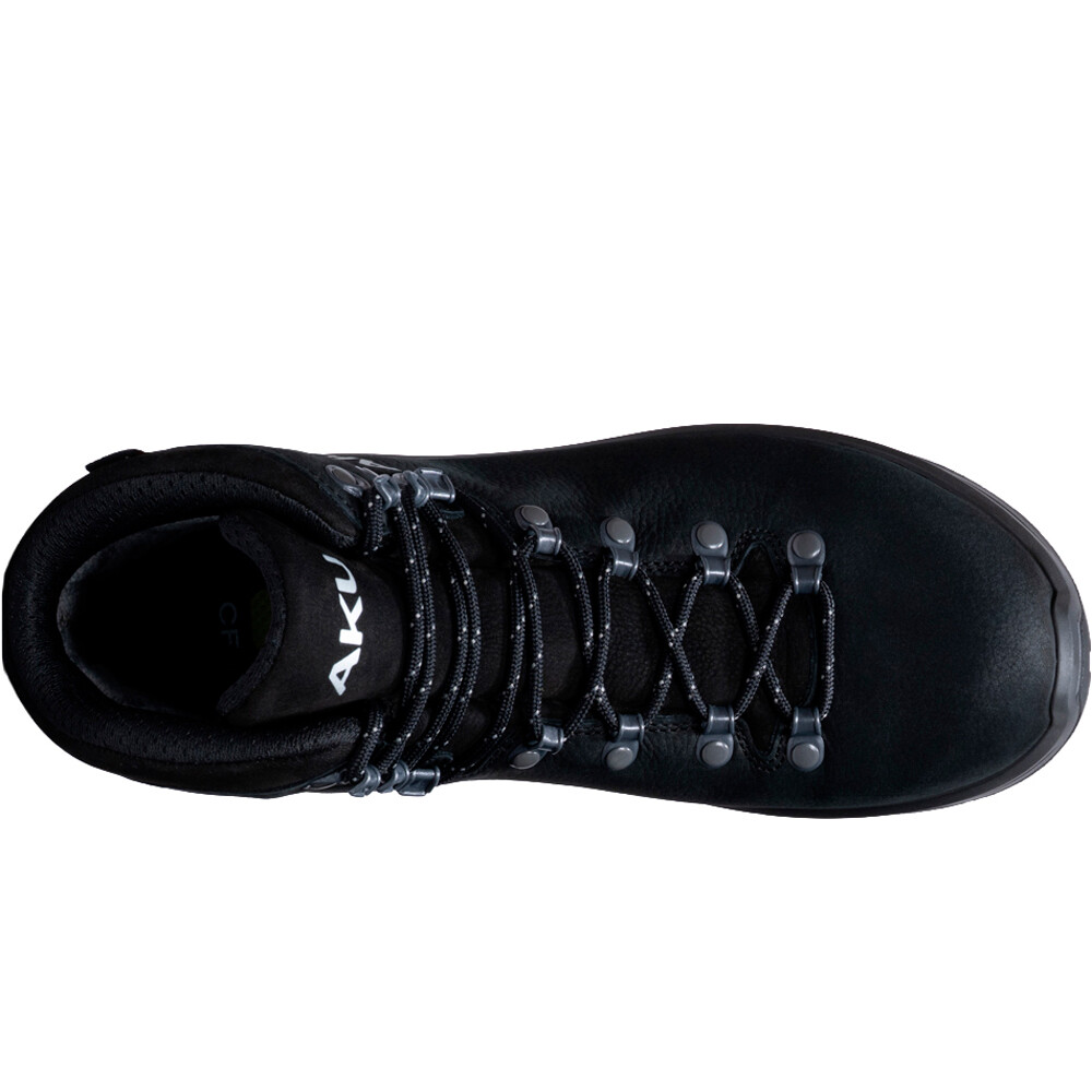Aku bota montaña cuero mujer TRIBUTE THERM200 II GTX W'S NEGRO vista superior