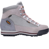 Aku bota montaña cuero mujer ULTRA LIGHT MICRO GORE-TEX GRIS lateral exterior
