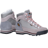 Aku bota montaña cuero mujer ULTRA LIGHT MICRO GORE-TEX GRIS puntera