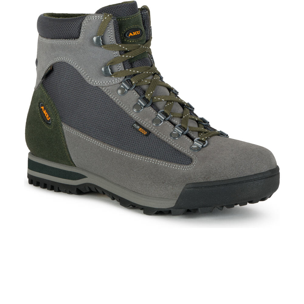 Aku bota trekking hombre SLOPE MICRO GORE-TEX GRIS lateral interior