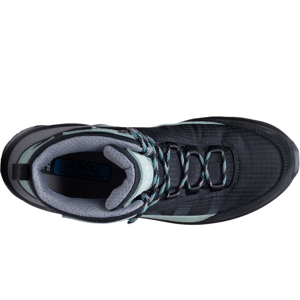 Aku bota trekking mujer ADAPTA LIGHT GORE-TEX NEGRO vista superior