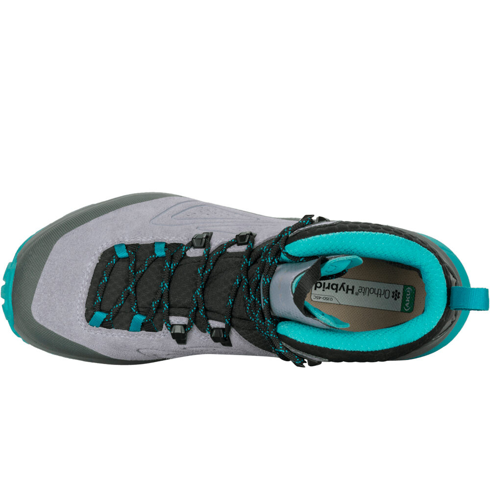 Aku bota trekking mujer REACTIVE GORE-TEX MORADO vista superior