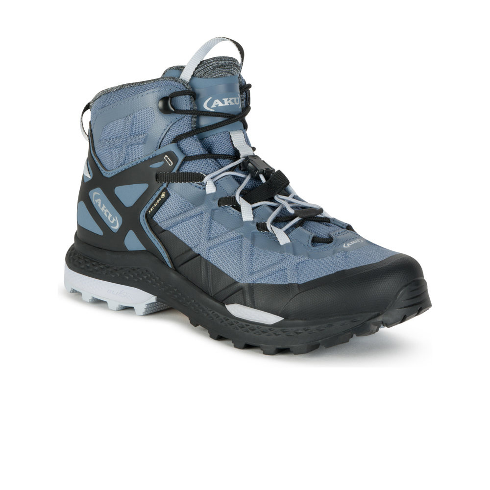 Aku bota trekking mujer ROCKET MID DFS GORE-TEX AZUL lateral interior