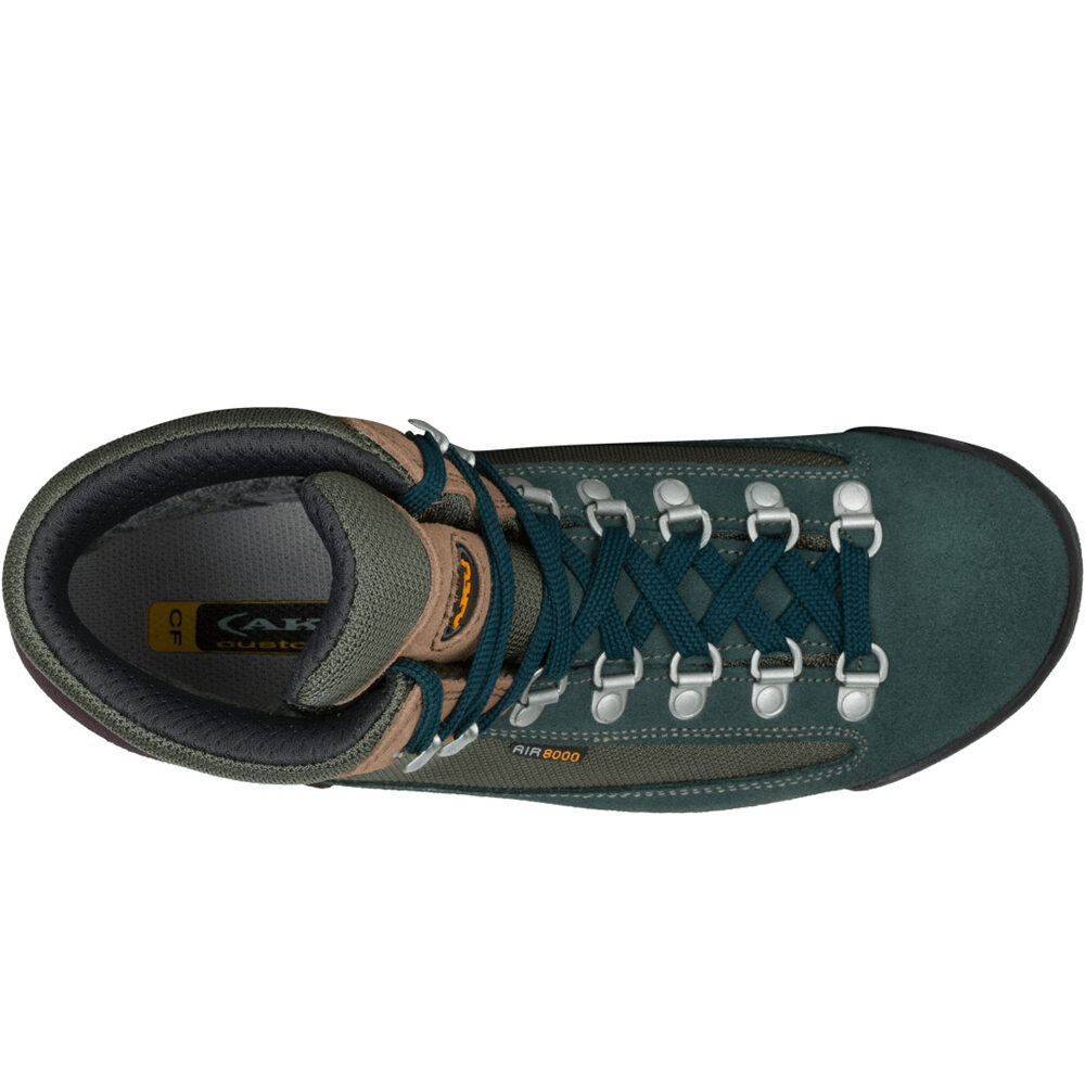 Aku bota trekking mujer ULTRA LIGHT ORIGINAL GORE-TEX GRIS vista superior