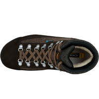 Aku bota trekking mujer ULTRA LIGHT WARM GORE-TEX MARRON vista superior