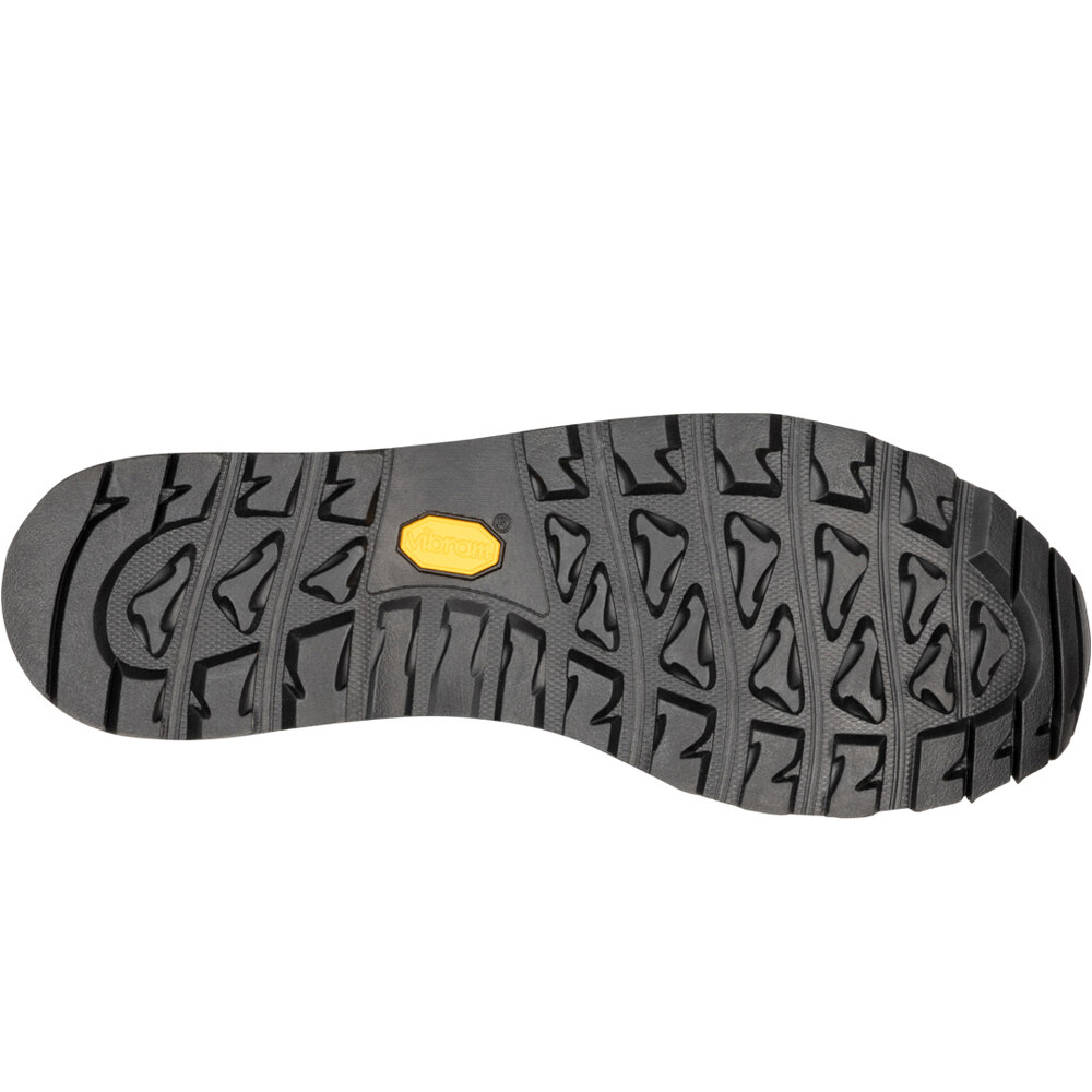 Aku zapatilla trekking hombre BELLAMONT IV SUEDE GORE-TEX AZUL vista trasera
