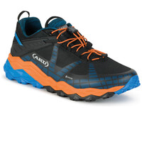 Aku zapatilla trekking hombre FLYROCK GORE-TEX NEGRO lateral interior