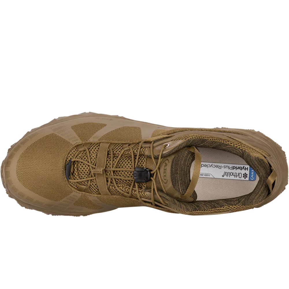 Aku zapatilla trekking hombre FLYROCK T GORE-TEX MARRON vista superior