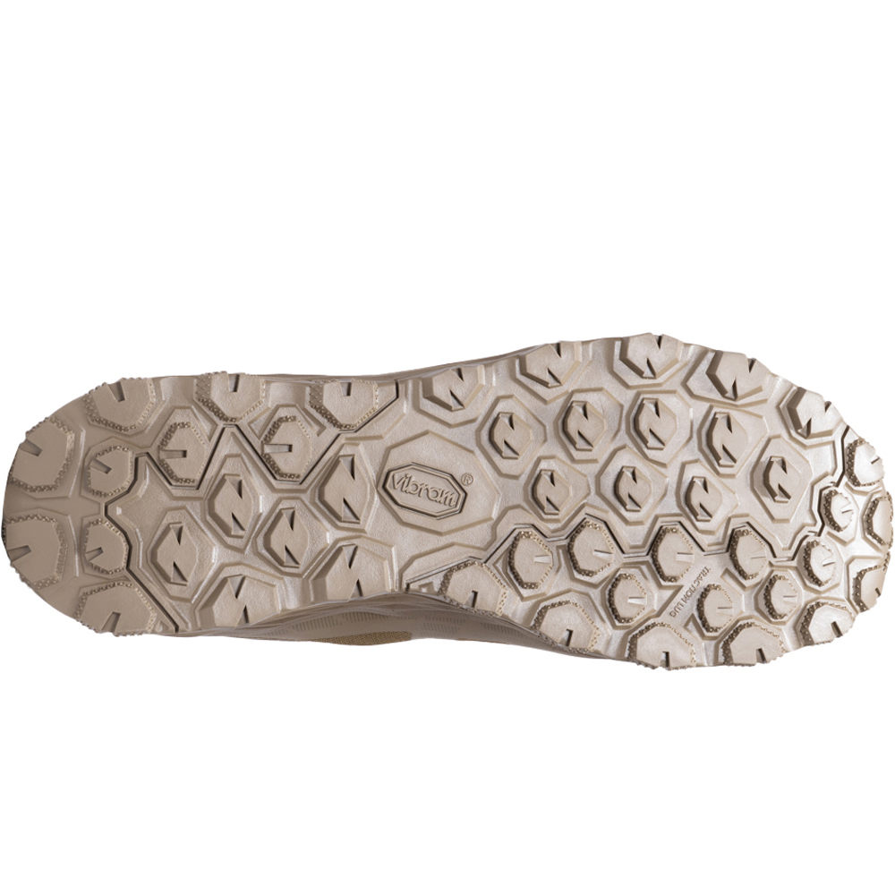Aku zapatilla trekking hombre FLYROCK T MARRON vista superior
