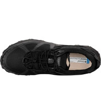 Aku zapatilla trekking hombre FLYROCK T NEGRO vista superior