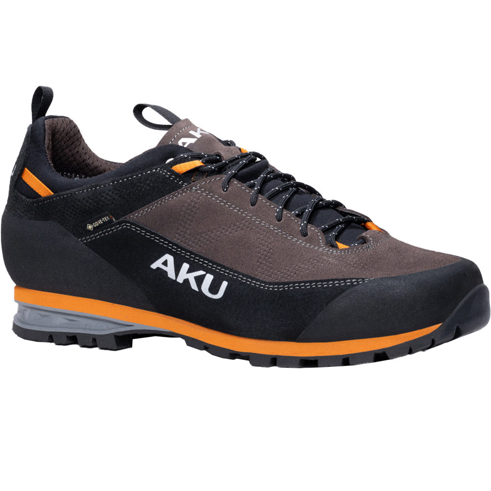Aku zapatilla trekking hombre LINK GORE-TEX MARRON lateral interior