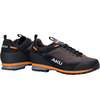Aku zapatilla trekking hombre LINK GORE-TEX MARRON puntera
