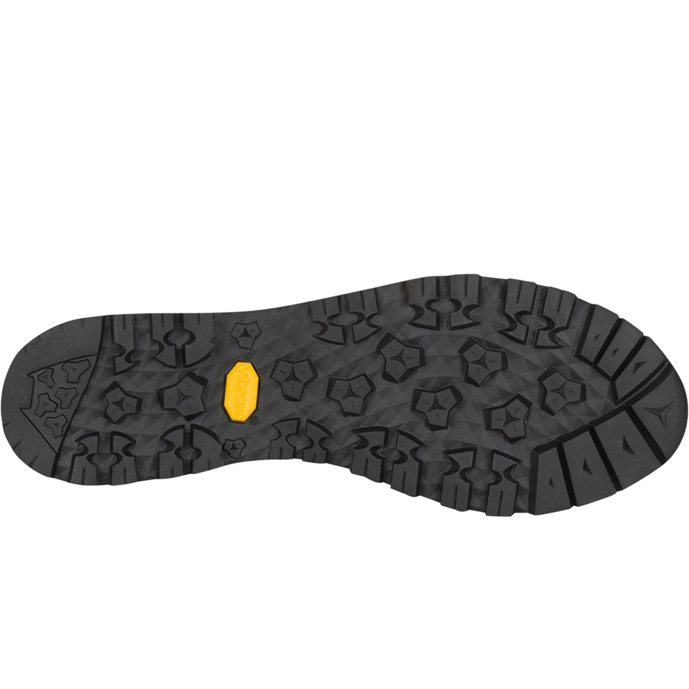 Aku zapatilla trekking hombre LINK GORE-TEX NARANJA vista trasera