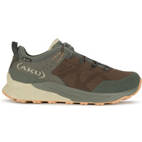 Aku zapatilla trekking hombre OMNIA V-LIGHT GORE-TEX MARRON lateral exterior