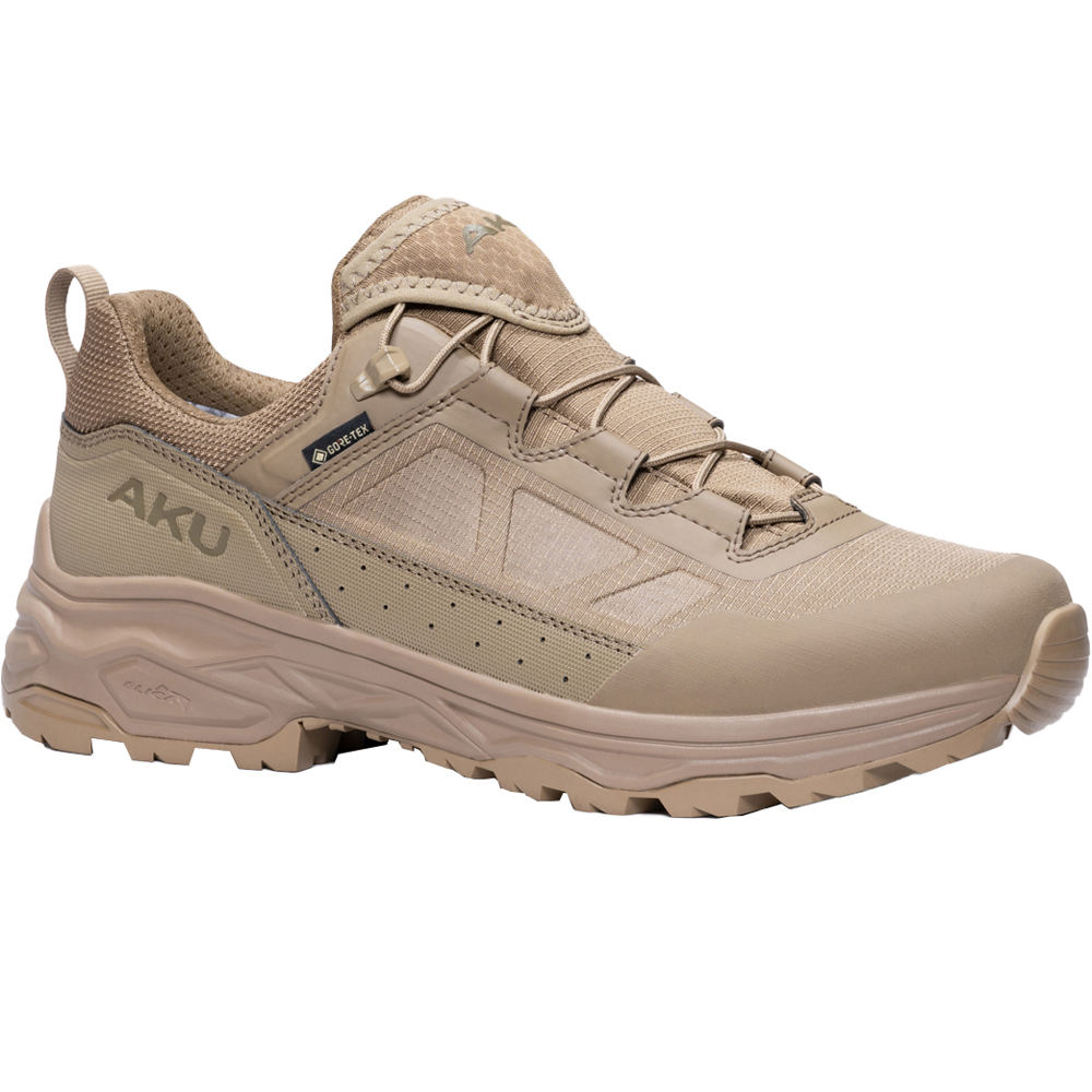 Aku zapatilla trekking hombre SENTINEL LOW GORE-TEX MARRON lateral interior