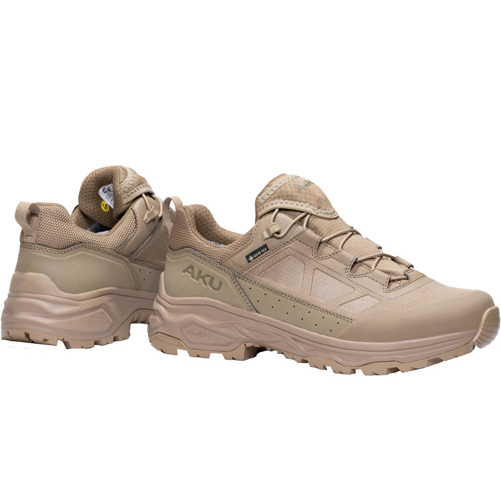 Aku zapatilla trekking hombre SENTINEL LOW GORE-TEX MARRON puntera