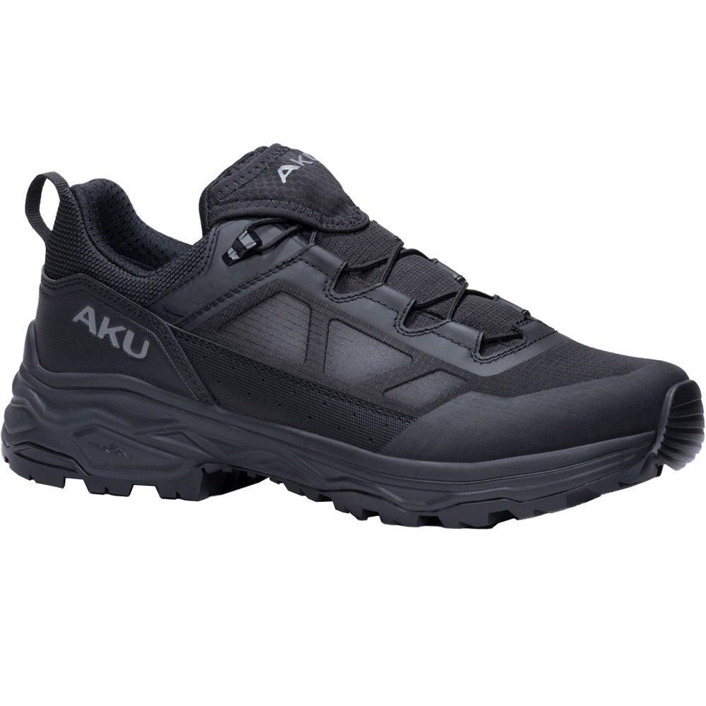 Aku zapatilla trekking hombre SENTINEL LOW NEGRO lateral interior