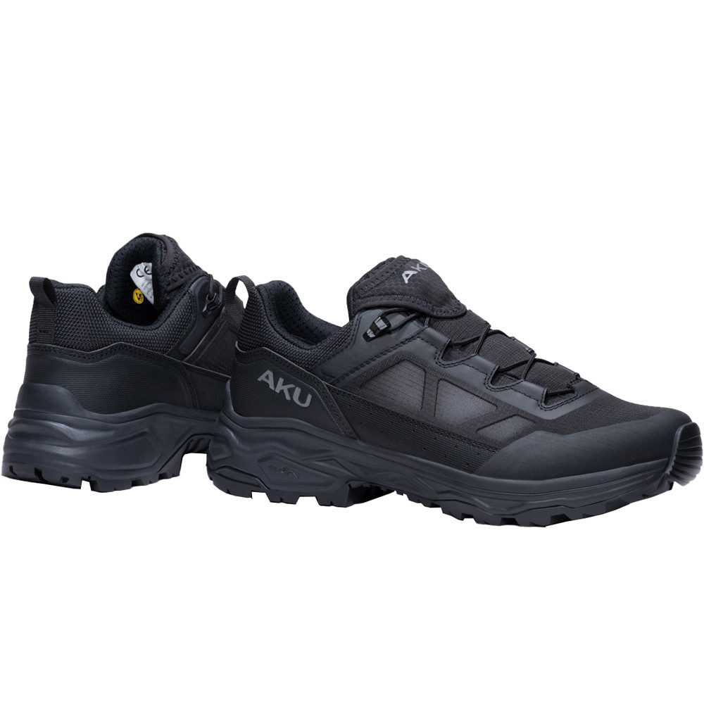 Aku zapatilla trekking hombre SENTINEL LOW NEGRO puntera