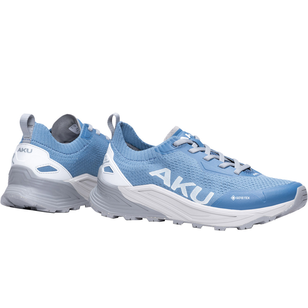 Aku zapatilla trekking mujer AIRA V-LIGHT GORE-TEX AZUL puntera