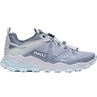 Aku zapatilla trekking mujer FLYROCK GORE-TEX MORADO lateral exterior