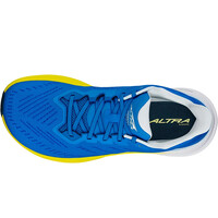 Altra zapatilla running hombre EXPERIENCE FLOW 2 AZUL vista superior