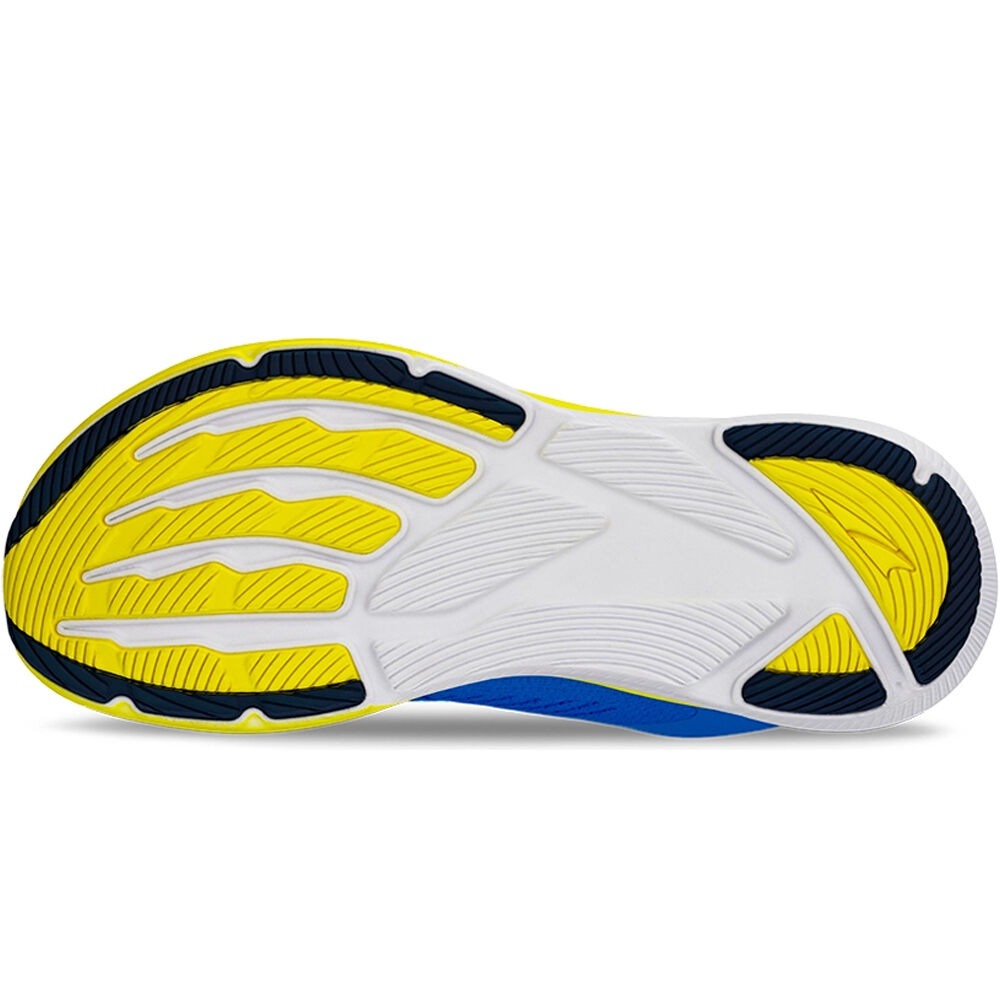 Altra zapatilla running hombre EXPERIENCE FLOW 2 AZUL vista trasera