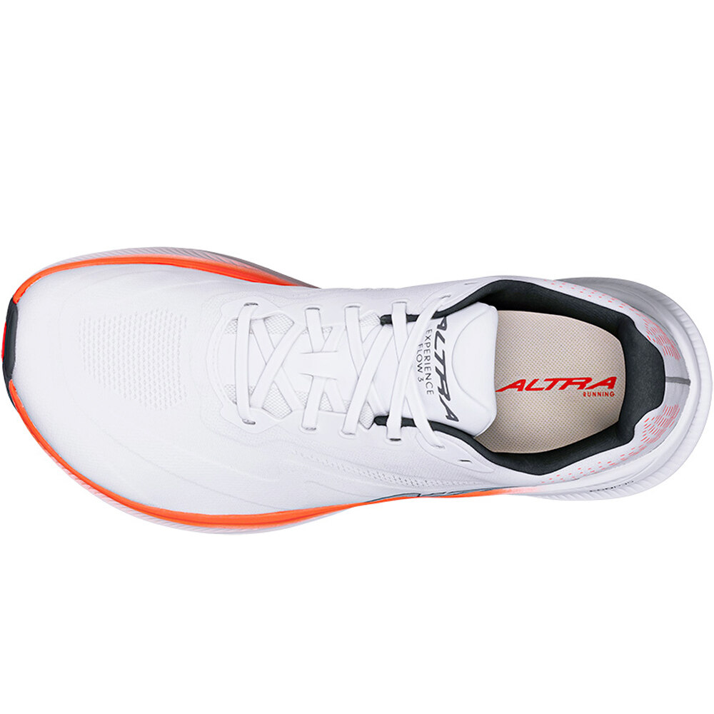 Altra zapatilla running hombre EXPERIENCE FLOW 3 BLANCO vista superior