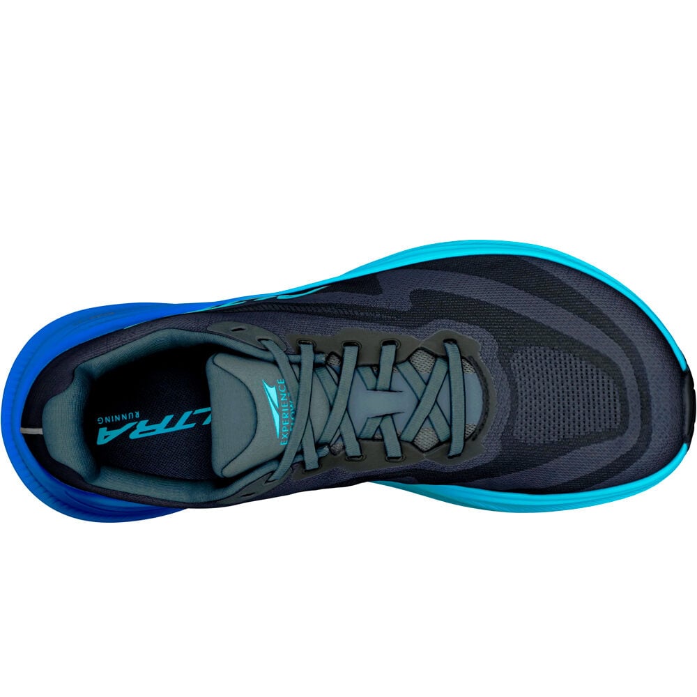 Altra zapatilla running hombre EXPERIENCE FLOW 3 NEGRO vista trasera