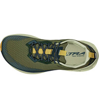 Altra zapatillas trail hombre EXPERIENCE WILD 2 VERDE vista superior