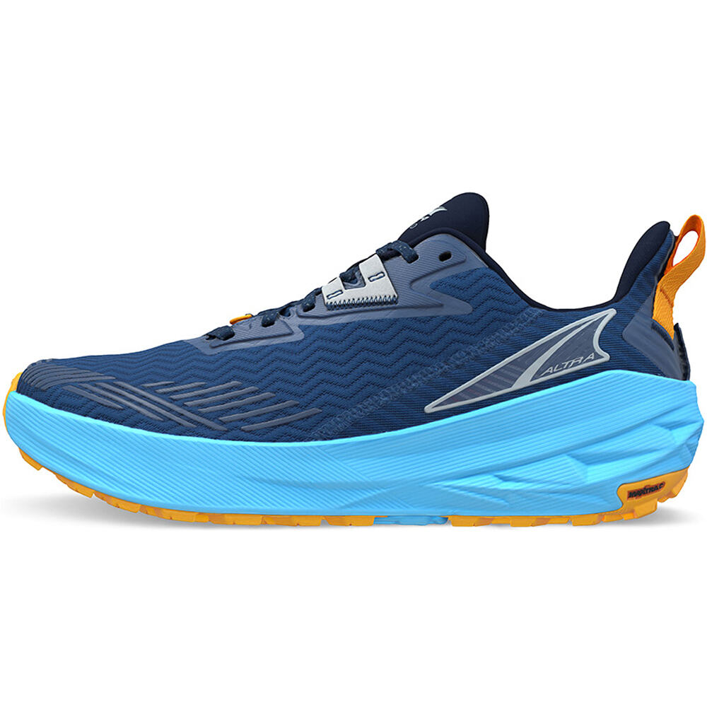 Altra zapatillas trail hombre EXPERIENCE WILD AZUL lateral exterior