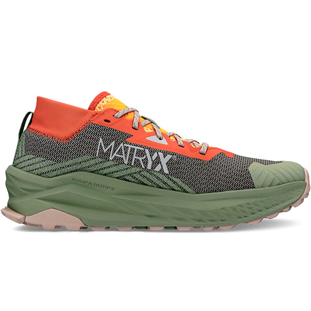 Altra zapatillas trail hombre OLYMPUS 275 VERDE puntera