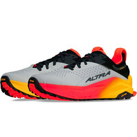 Altra zapatillas trail hombre OLYMPUS 6 GRIS lateral interior