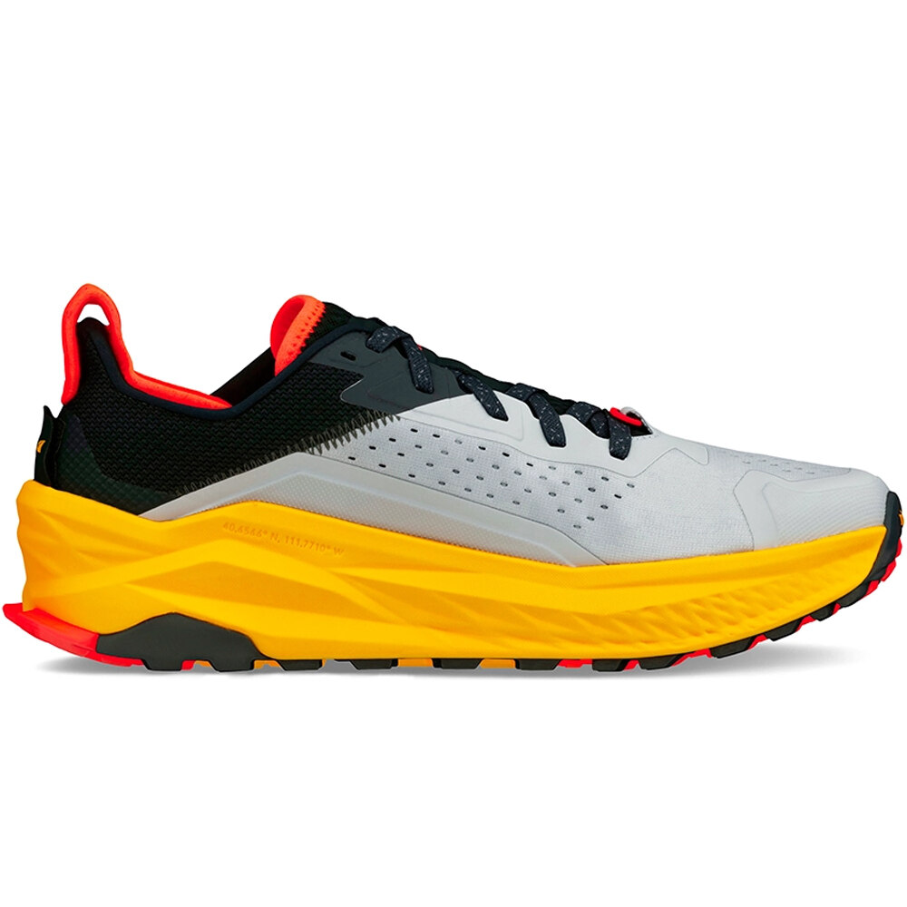 Altra zapatillas trail hombre OLYMPUS 6 GRIS puntera