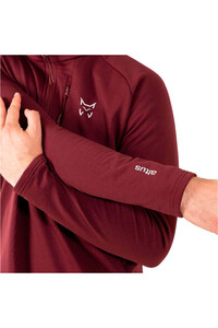 Altus camiseta montaña manga corta hombre MALAREN ROJO vista trasera