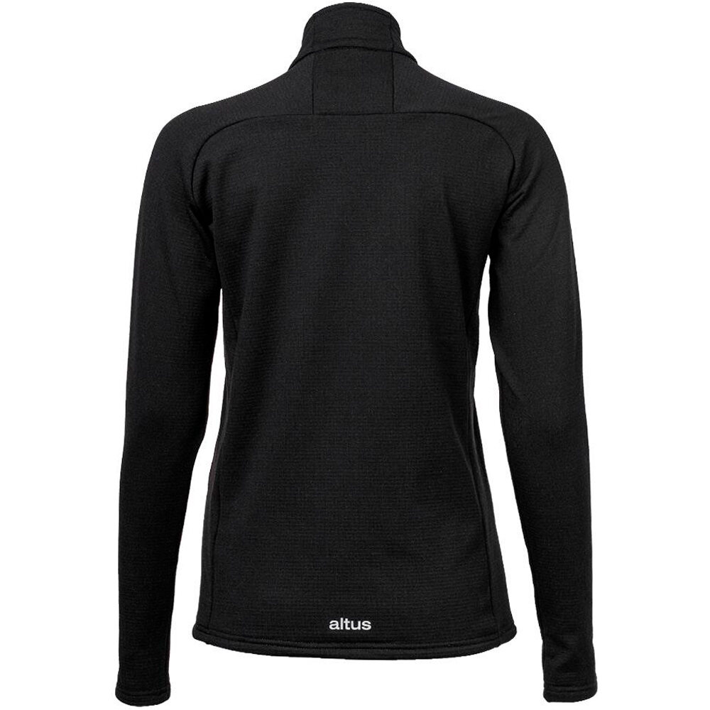 Altus camiseta montaña manga corta mujer MALAREN MUJER NEGRO 03
