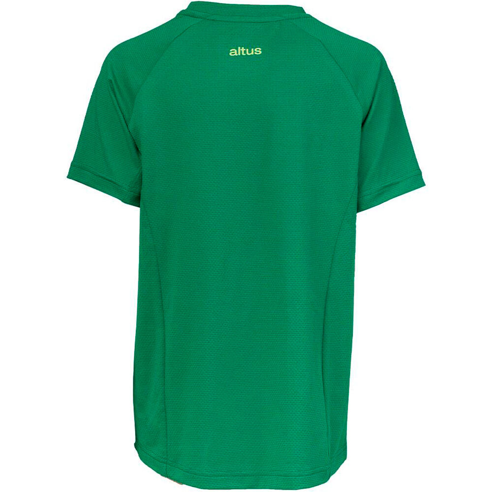 Altus camiseta montaña manga corta niño ONYX VERDE 03
