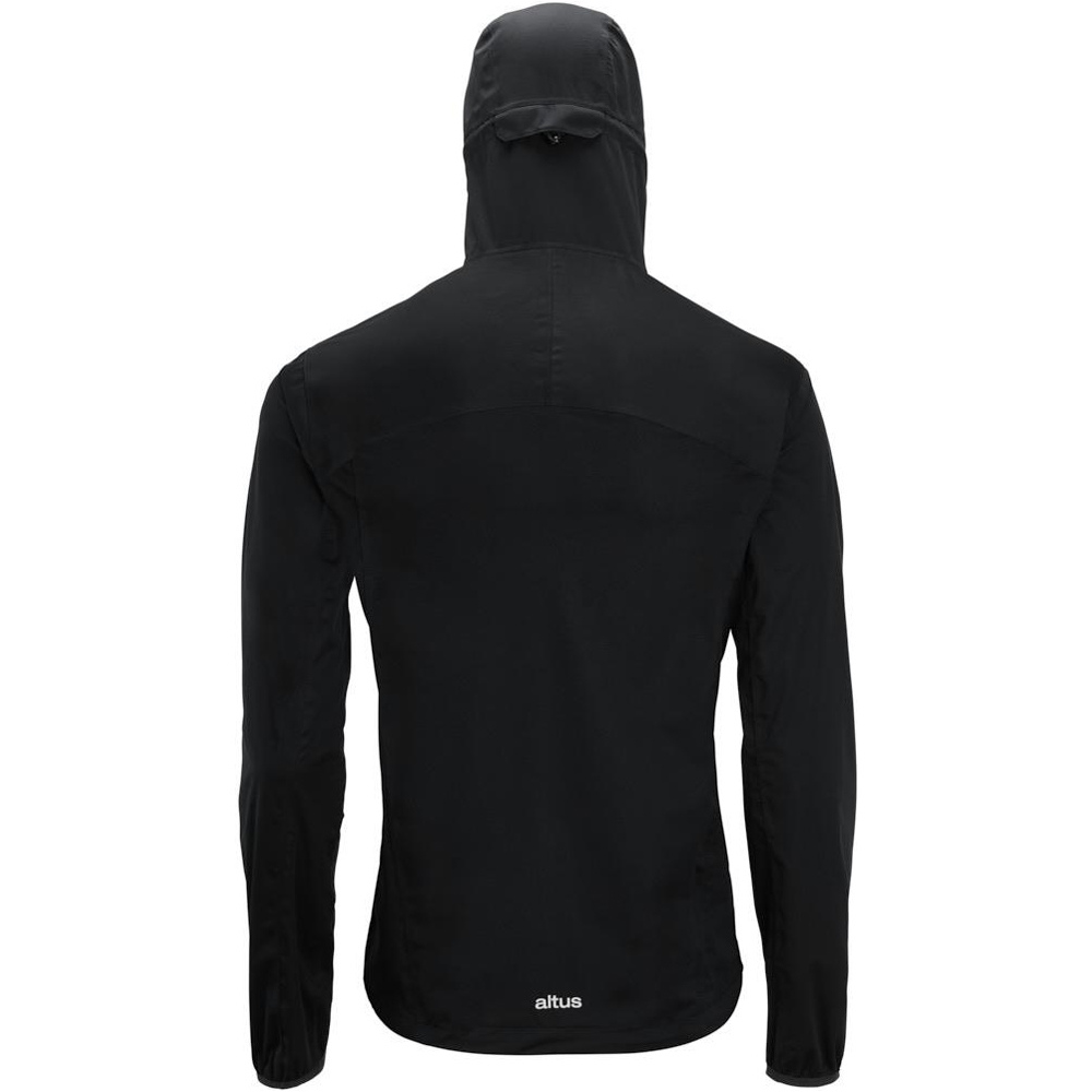 Altus chaqueta impermeable hombre BAIKAL J30 GRIS vista trasera