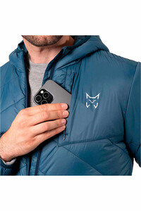 Altus chaqueta outdoor hombre HALLEY AZUL vista trasera