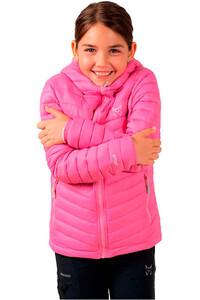 Altus chaqueta outdoor niño LLARDANA ROSA vista trasera