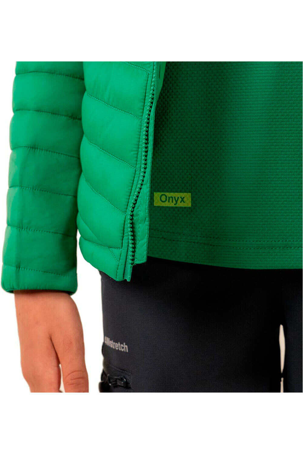 Altus chaqueta outdoor niño LLARDANA VERDE vista trasera