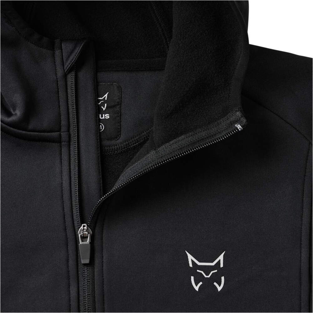 Altus chaqueta softshell hombre TAHOMA GRIS vista detalle