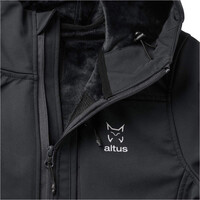 Altus chaqueta softshell mujer DECAN W J30 GRIS vista detalle