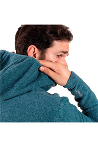 Altus forro polar hombre SENECA K30 AZUL vista trasera
