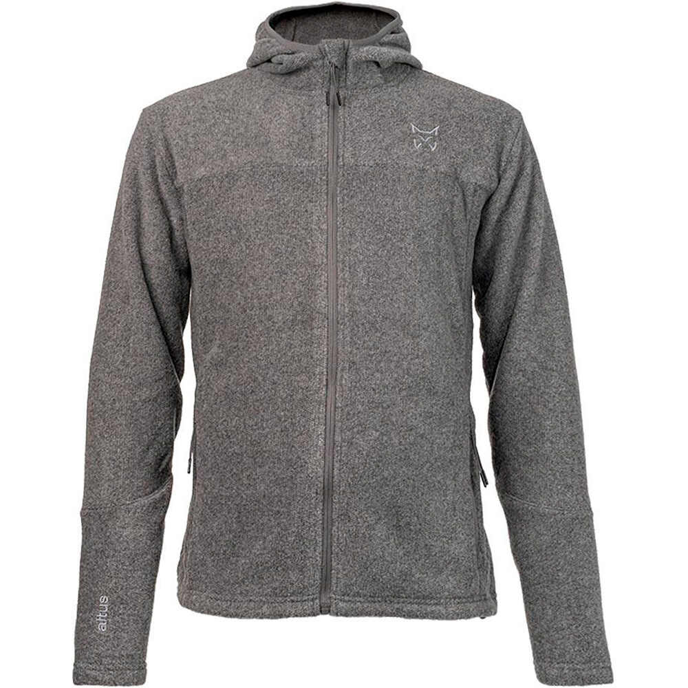 Altus forro polar hombre SENECA K30 GRIS vista detalle